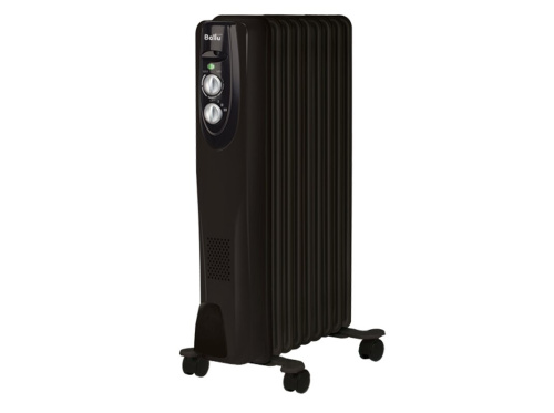 Электрорадиатор масляный Ballu Classic black BOH/CL-09BRN 2000 (9 секций)