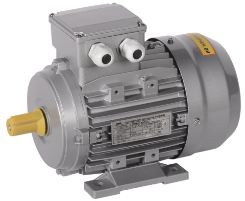 Электродвигатель асинхронный трехфазный АИС 80C6 380В 0,75кВт 1000об/мин 1081 DRIVE IEK