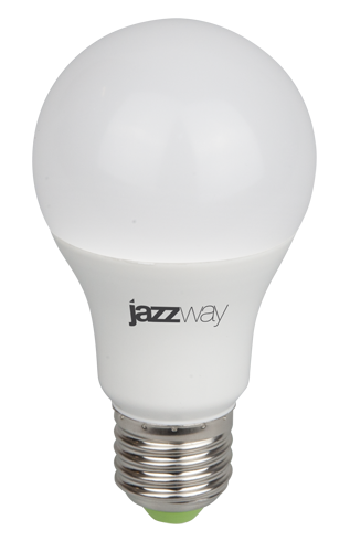 Лампа светодиодная PPG A60 Agro  9w FROST E27 IP20  (для растений) Jazzway