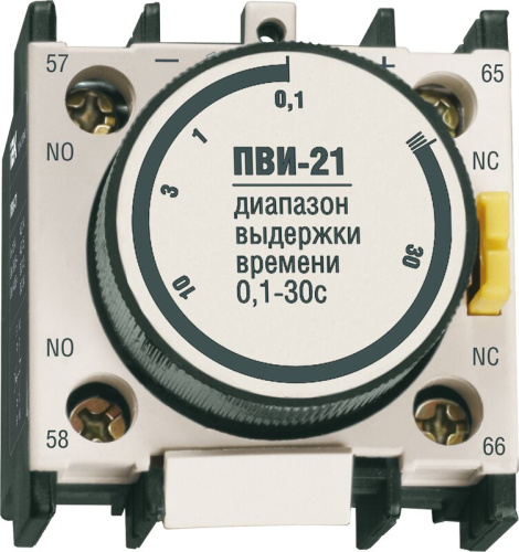 Приставка ПВИ-23 задержка на выключение 0,1-3сек 1NO+1NC IEK