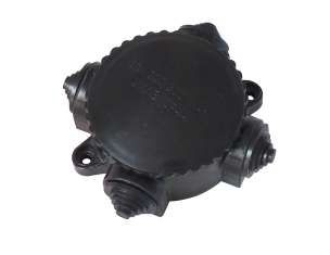 Коробка распределительная ОП 65х44мм 4-рожков. КЭМ1-10-4M (КОР-74 4 рожк.) карбол 0300-00040