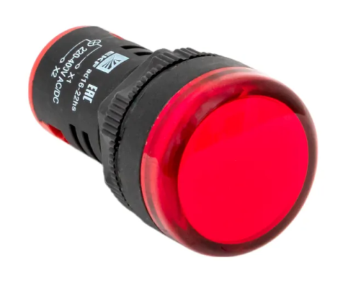 Матрица светодиодная AD16-22HS красный 220-400 В AC/DC EKF