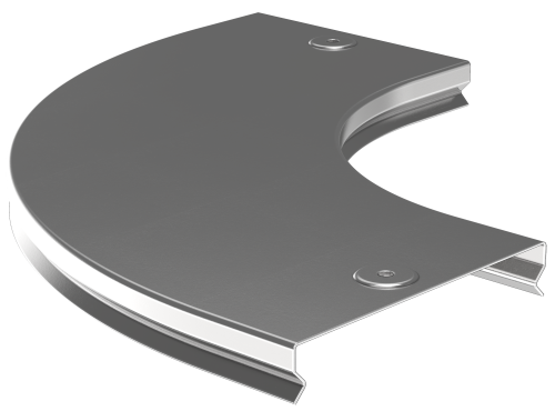 Крышка поворота плавного 90град (тип Г01) ESCA 80мм IEK