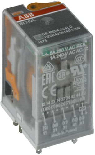 Реле CR-M230AC4 230B AC 4ПК (6A)