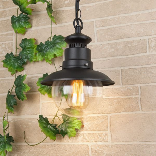 Светильник садово-парковый Talli Н черный GL 3002Н