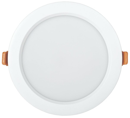 Светильник светодиодный ДВО 1821 PRO круг 24Вт 4000K IP54 белый IEK