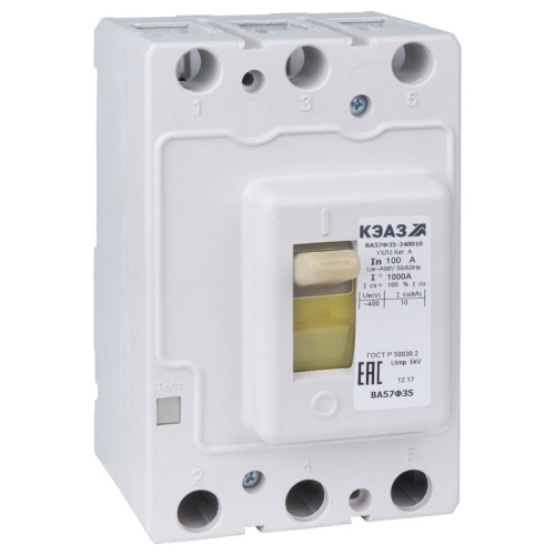 Автомат ВА57Ф35-340010-16А-160-400AC-УХЛ3-КЭАЗ