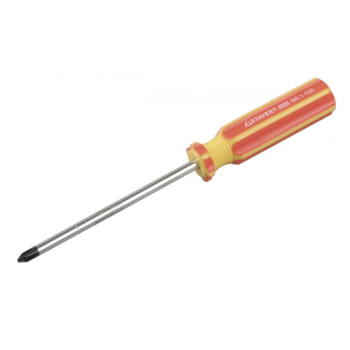Отвертка STAYER "MASTER", Сr-V, PH № 1-100мм
