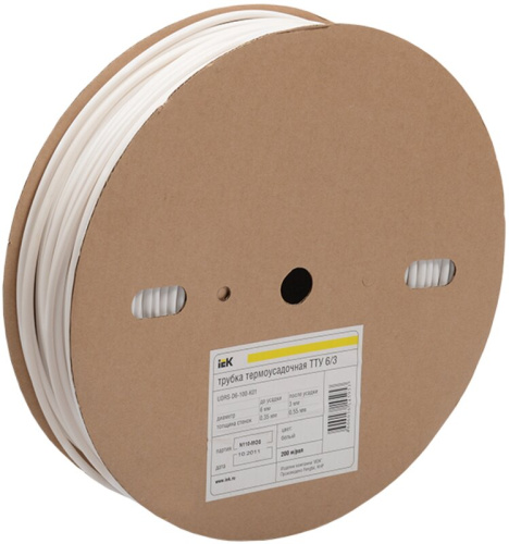 Трубка термоусадочная ТТУ нг-LS 16/8 красная (1м) IEK