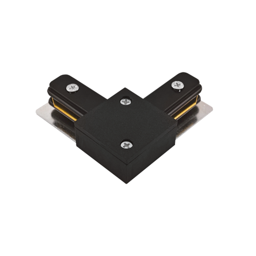 Аксессуар к шинопроводу PTR CL-BL Коннектор чёрный L-обр. Jazzway