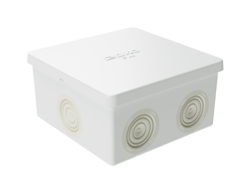 Коробка ответвит. с 6 кабельными вводами д.20мм, IP44, 80х80х40мм DKC