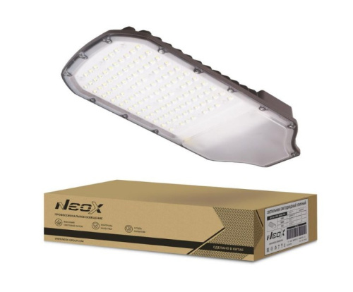 Светильник уличный светодиодный ДКУ-03 120Вт 230В 5000К 16800Лм 140Лм/Вт линзованный IP65 NEOX