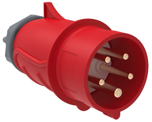 Вилка переносная ССИ-025 32А-6ч/200/346-240/415В 3Р+РЕ+N IP44 MAGNUM ИЭК
