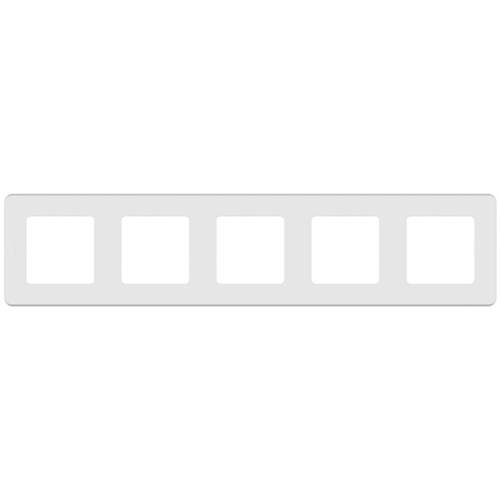 Рамка 5-местная белый INSPIRIA