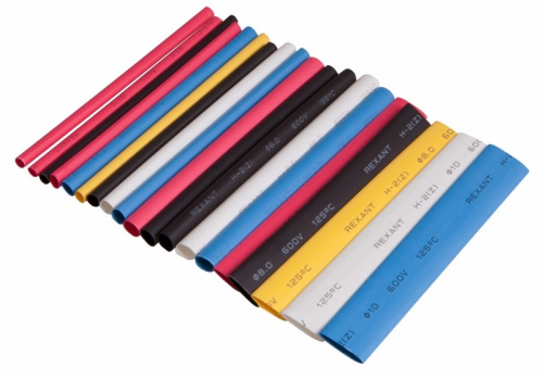 Набор термоусадочной трубки №2 (АВТО импорт) REXANT