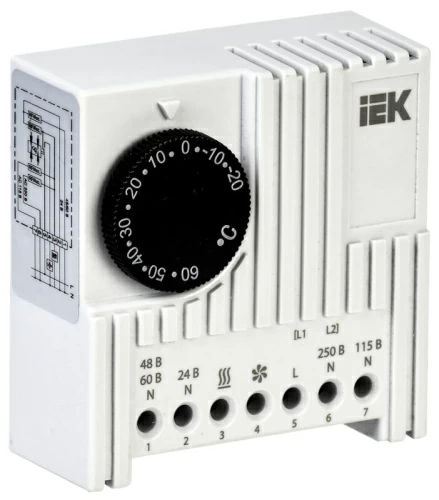 Термостат УККт от -20 до +60°C NO/NC IEK