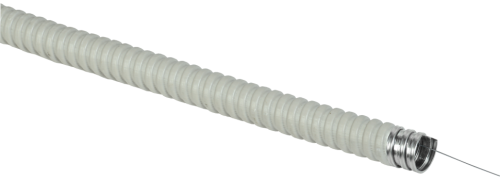 Металлорукав Р3-ЦПнг-15 с протяжкой серый (50м) IEK