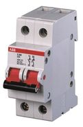 ABB SD202 Рубильник 2п 63A рычаг красный