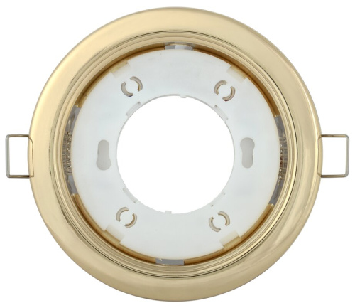 Светильник 4114 встраиваемый под лампу GX53 золото IEK
