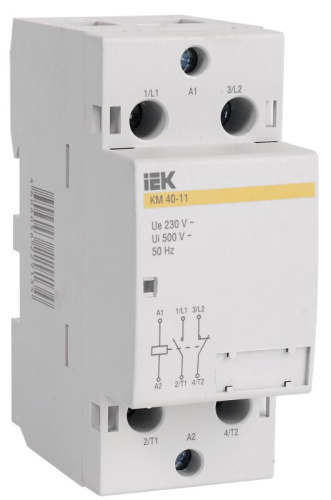 Контактор модульный КМ40-11 AC ИЭК