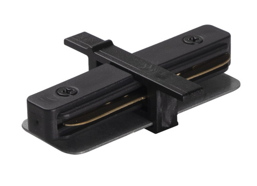 Аксессуар к шинопроводу PTR/R CI-BL Коннектор чёрный I-обр. (встраиваемый) Jazzway