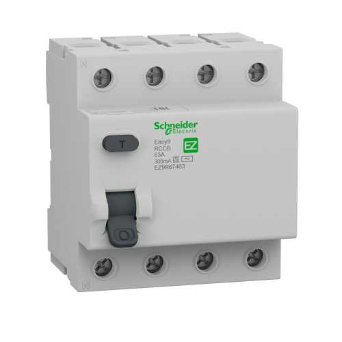 ДИФ. ВЫКЛ. EASY 9 (УЗО) 4П 63А 300мА AC-S 400B