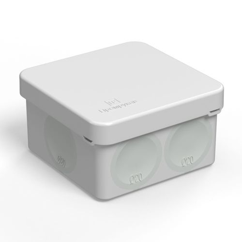 Коробка распределительная 60-0200 для п/м безгалогенная (HF) 70х70х40 (150шт/кор) Промрукав