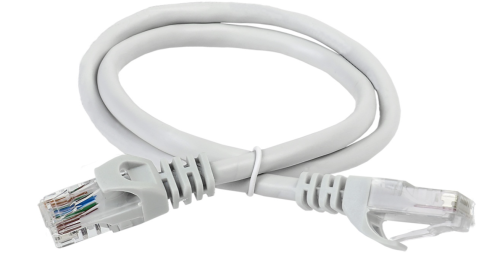 Коммутационный шнур (патч-корд) кат.6 UTP PVC 10м серый ITK