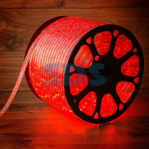 Фиксинг LED 2W-100-240V  13 мм красный (модуль 2м)