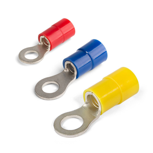 Наконечник кабельный кольцевой изолированный НКИ(н) 10–8 серия ПРОФИ (КВТ)