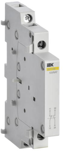 Контакт дополнительный ДК11-КМ 1НО+1НЗ KARAT IEK