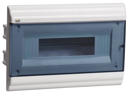 Корпус пластиковый ЩРВ-П-12 модулей встраиваемый белый IP41 PRIME IEK