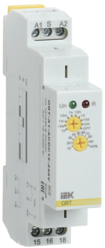 Реле задержки включения ORT 1 контакт 12-240В AC/DC IEK