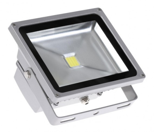 Прожектор светодиодный PFL- 10W/CW/GR (-) Прожектор светодиодный Jazzway