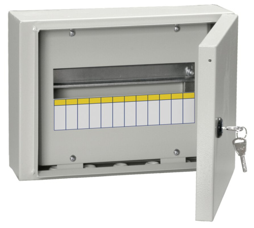 Корпус металлический ЩРн-12 (240х330х120мм) IP54 TITAN 3 IEK