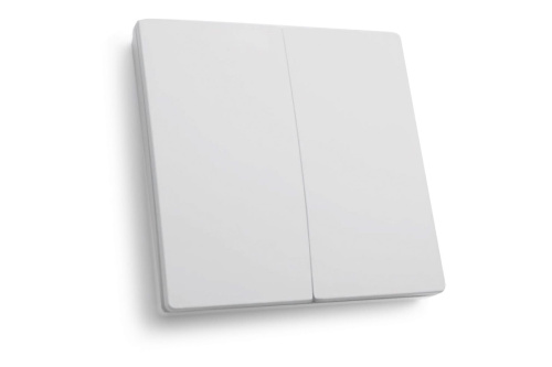 Выключатель дистанционного управления двухклавишный 7мВт, IP20, TM82, белый
