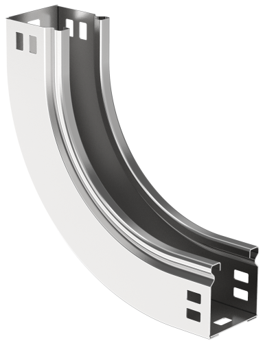 Поворот плавн. 90град тип В10 50х100мм ESCA IEK