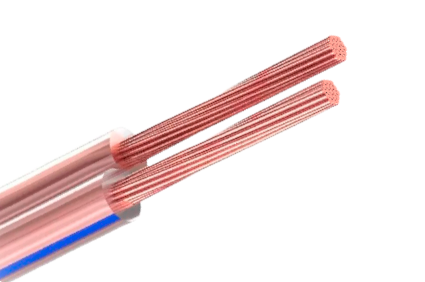 Кабель акустический 2х2,50мм², прозрачный BLUELINE, 100м PROconnect