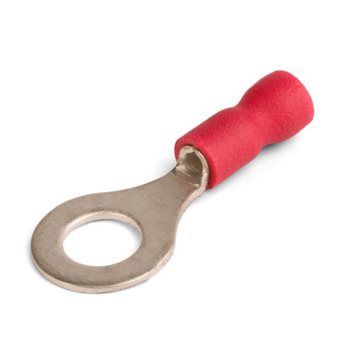 Наконечник кабельный кольцевой изолированный НКИ 6.0–10 серия ПРОФИ (КВТ)