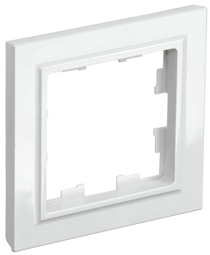 Рамка 1-местная РУ-1-БрБ белый BRITE IEK