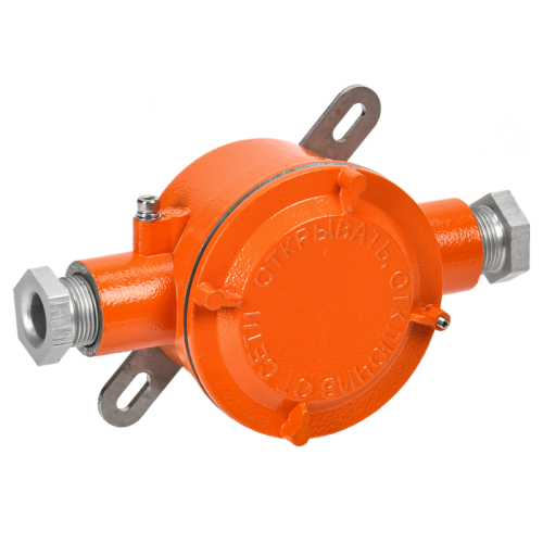 Коробка взрывозащищенная распределительная ВРК-21-24-1-d с 2 вводами IEK