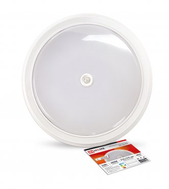 Светильник светодиодный СПБ-2Д-КРУГ 24Вт 230В 4000К 1700Лм 310мм с настраиваемым датчиком белый IN H