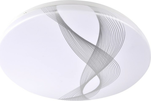 Светильник светодиодный декоративный PPB  WAVE  12w 6500K IP20 D215*50 Jazzway