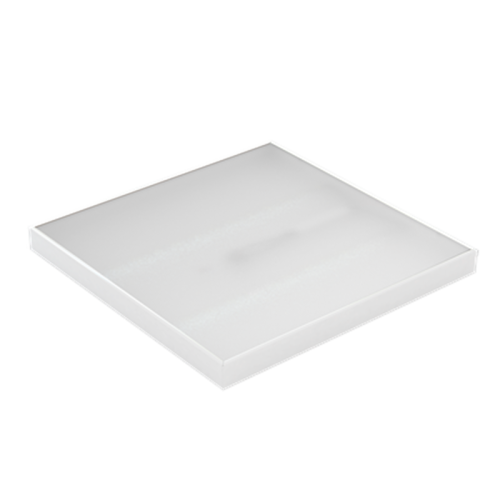 Светильник LED "ВАРТОН" офисный встраиваемый/накладной 595*595*50мм 25 ВТ 6500К с призма 2600Lm