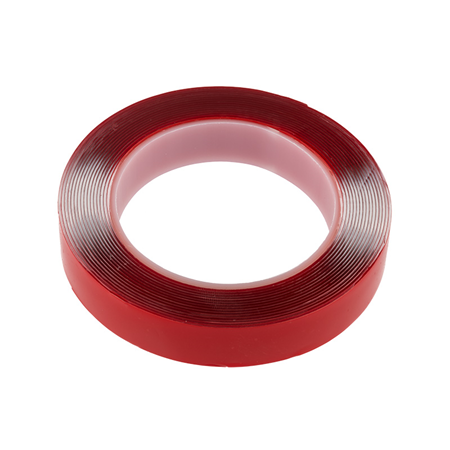 Двухсторонний скотч, акриловая основа, прозрачный, 20мм, ролик 5м REXANT