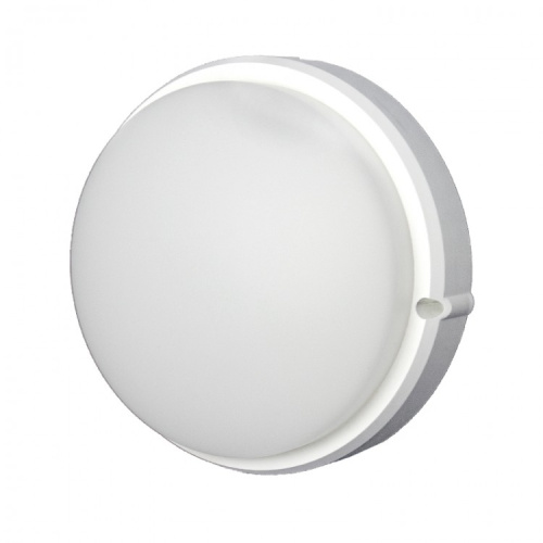 Светильник (банник) LT-LBWP-08-IP65-8W-6500К LED круг с ДД LED