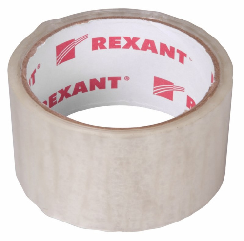 Скотч упаковочный 48 мм х 50 мкм, прозрачный, (рулон 36 м) REXANT