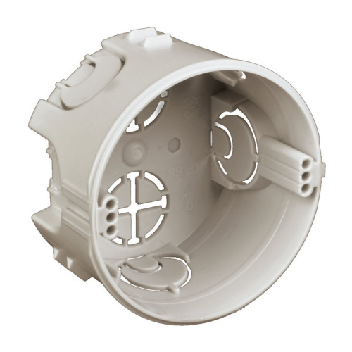Коробка установочная для твердых стен KP 68 (KA) D71х43 мм 