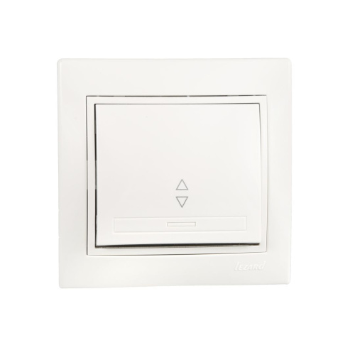 Выключатель проходной белый MIRA