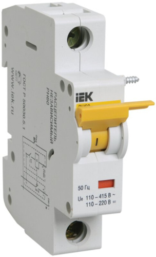 Расцепитель независ.РН60 на DIN-рейку ИЭК